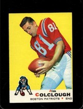 1969 Topps #8 Jim Colclough Vgex Patriots *X60394 - £1.56 GBP