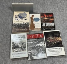 Civil War Book Lot of 7 Southern Battles History Union Confederate Hardcover N - £31.53 GBP