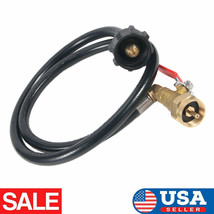 40&quot; Propane Refill Adapter Hose 350Psi High Pressure Type W/ On/Off Control - £25.05 GBP