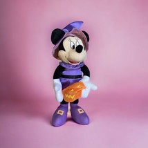 Minnie Mouse 26” Halloween Witch Plush Pumpkin Holiday Party Disney - £15.46 GBP