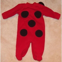 OshKosh Ladybug Infant Halloween Costume Outfit Baby 6-9 Months Red Blac... - $13.42