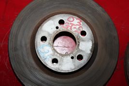 2000-2005 TOYOTA CELICA GT GT-S FRONT BRAKE ROTORS PAIR LEFT & RIGHT SIDE 3183 image 2