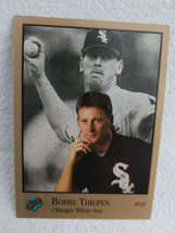1992 Leaf Studio Baseball Card #158 Bobby Thigpen - £0.78 GBP