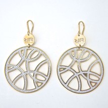 Rebecca Rose Gold Circle Earrings, Large - £166.30 GBP