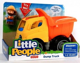 Fisher-Price Little People Dump Truck Discover Cause &amp; Effect Age 1 To 5... - £28.68 GBP