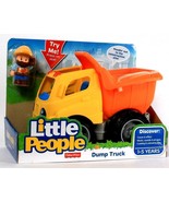 Fisher-Price Little People Dump Truck Discover Cause &amp; Effect Age 1 To 5... - £28.43 GBP