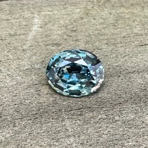 Natural Teal Sapphire | Oval Cut | 6.61x5.37 mm | 0.87 Carat | Green Sapphire Ri - £389.52 GBP