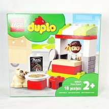 New! LEGO DUPLO 10927 Pizza Stand with Bearded Man &amp; Dog - £22.67 GBP