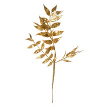 Gold Leaves Pick Glitter 12 Inches 4 Tips - $22.26