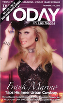 Frank Marino @ Today In Las Vegas Magazine Dec 2010 - £4.66 GBP