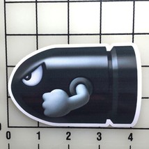 Mario Bullet 4&quot;&quot; Wide Color Vinyl Decal Sticker New - £9.25 GBP
