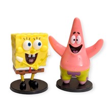 Spongebob Squarepants and Patrick Star Nickelodeon Toy Figurines, 3 in - £15.91 GBP