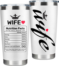 Gifts for Wife from Husband, Wife Tumbler, Gift for Lovers, Wife Gifts Wedding A - £23.13 GBP