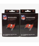 TAMPA BAY BUCCANEERS Official NFL Bandages 50 Count Boxes (100 Total Ban... - $7.95