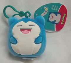 Pokemon MINI SNORLAX 3&quot; Plush STUFFED ANIMAL TOY KEYCHAIN NEW Squishmall... - $20.91 CAD