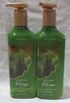 Bath &amp; Body Works Cleansing Gel Hand Soap Lot Set Of 2 Autumn Foliage - £18.99 GBP