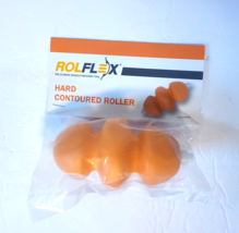 Rolflex Hard Contoured Roller Orange, New in Package -Muscle Recovery Tool - £19.53 GBP