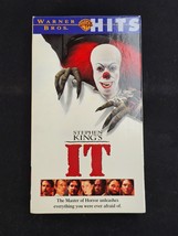 VTG Stephen Kings IT VHS Video Tape Warner Brothers NR Horror Cult Thriller - $4.90