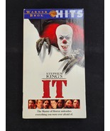 VTG Stephen Kings IT VHS Video Tape Warner Brothers NR Horror Cult Thriller - $91.72 MXN