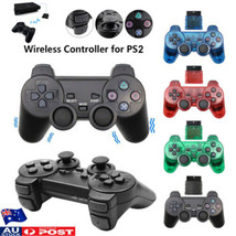 Wireless Game Controller Dual Vibration Gamepad For PlayStation2 PS2 TV Box - £15.61 GBP