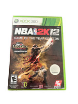 Nba 2K12 Game Of The Year Edition Xbox 360 ~ Michael Jordan Missing Poster - $61.82