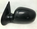 2005-2006 Hyundai Santa Fe Driver Side Power Door Mirror Black OEM I01B4... - $71.99