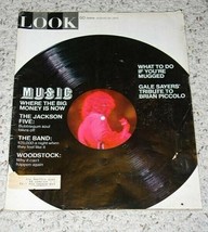 Jackson Five The Band Woodstock Look Magazine Vintage 1970 - £28.03 GBP