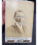 CABINET CARD PHOTO With Kindest Regards H A???? Oct 1890 - $19.80