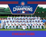 2016 CHICAGO CUBS 8X10 TEAM PHOTO BASEBALL MLB PICTURE WORLD SERIES CHAM... - £3.91 GBP