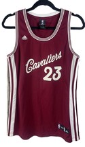 Adidas Women&#39;s Lebron James #23 Cleveland Cavaliers Player Jersey Maroon, Large - £12.01 GBP