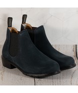 Blundstone BL1975 Ankle Chelsea Boot (Navy Nubuck) Women&#39;s Boots Size 7 - $2,642.21 MXN