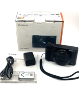 Sony Cybershot DSC HX90V 18.2MP Digital Camera 30X Zoom WiFi Near Mint IOB - £417.51 GBP