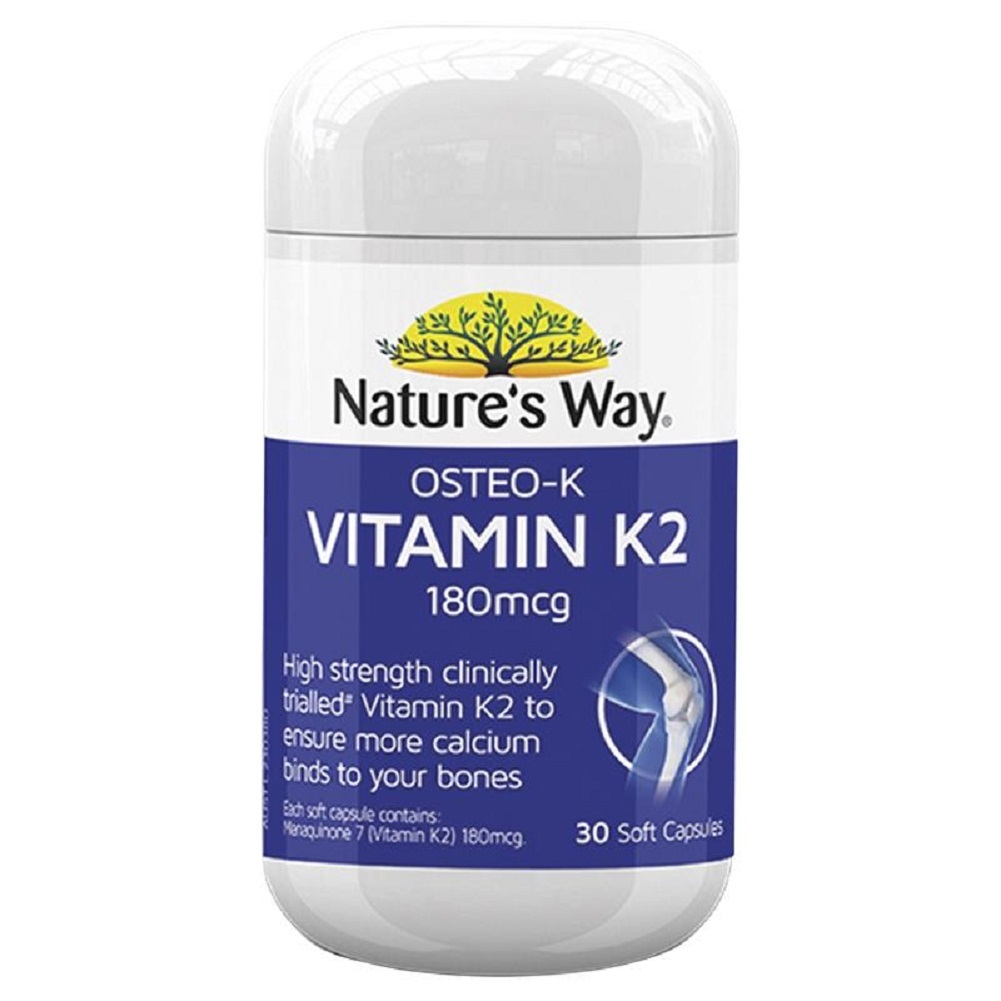 Nature's Way Osteo-K Vitamin K2 180mcg 30 Soft Capsules - $78.97