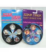 Lot 2 Sets Marbles STAR TREK Next Gen &amp; DS9 Mint  - $27.10 CAD