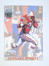 Leonard Russell New England Patriots 1992 Pro Set Power #233 NFL Football Card - £0.79 GBP