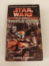 Star Wars Republic Commando Triple Zero Paperback Book by Karen Traviss ... - $9.99