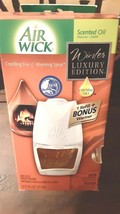 (1) Air Wick Scented Oil Fragrance Refill Crackling Fire Warming Spice &amp; Warmer - $11.26