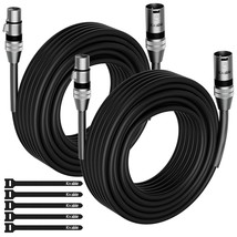 2 Pack Dmx To Dmx Stage Lighting Cable 25 Ft, 110 Ohms Impedance Dmx Male To - £32.30 GBP