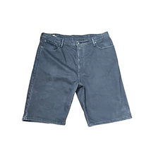 Levi&#39;s Mens 569 Denim Jean Shorts Size 42 Black Stretch Cotton Blend 42X12 - £20.56 GBP