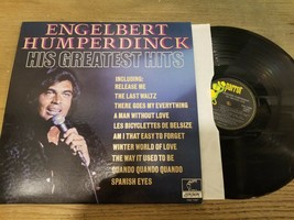 Engelbert Humperdinck - His Greatest Hits - LP Record  VG EX - £5.32 GBP