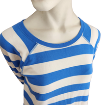 Tommy Hilfiger Sport Pullover Top Womens XL Striped Long Sleeve Blue White - £16.02 GBP