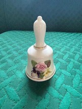 1980s Coalport Bell by Danbury Mint "Bells of the World's Great Porcelai... - $17.00