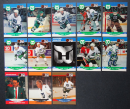 1990-91 Pro Set Hartford Whalers Series 2 Team Set of 13 Hockey Cards - $4.00