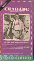Charade (VHS Movie) Carrie Grant, Audrey Hepburn, Walter Matthau - £5.68 GBP
