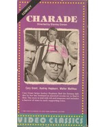 Charade (VHS Movie) Carrie Grant, Audrey Hepburn, Walter Matthau - £5.72 GBP