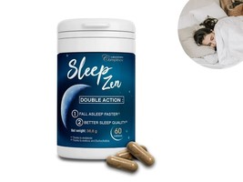 SLEEP ZEN*60 caps. - Sleep longer and better - double action - £32.45 GBP