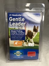 PetSafe Gentle Leader Dog Headcollar Medium Size Red 25-60lb with DVD Op... - £7.88 GBP