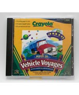 CRAYOLA VEHICLE VOYAGES MAGIC 3D COLORING BOOK CD - $166.83 MXN