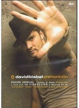 David Bisbal Premonicion Cd &amp; Dvd Special Edition Bonus Remix Tracks Sealed 2007 - £15.73 GBP