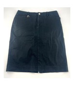 Ralph Lauren Pencil Skirt Womens Size 8 Black Knee Length Workwear Eques... - $21.20 CAD